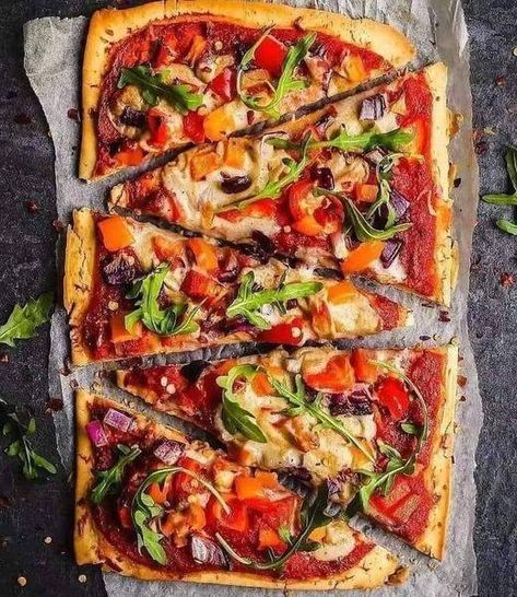 Made with just 3... - Vegan & Plant-Based Recipes Chickpea Flour Pizza Crust, Chickpea Pizza Crust, Chickpea Pizza, Gluten Free Pizza Crust, Gluten Free Pizza, Chickpea Flour, Sauteed Vegetables, Vegan Pizza, Pizza Toppings