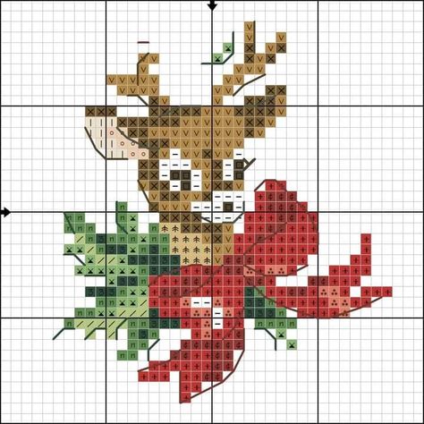 Small Christmas Cross Stitch, Cross Stitch Ornaments, Free Cross Stitch Charts, Holiday Cross Stitch, Xmas Cross Stitch, Cross Stitch Tree, Winter Cross Stitch, Cross Stitch Christmas Ornaments, Cross Stitch Bird