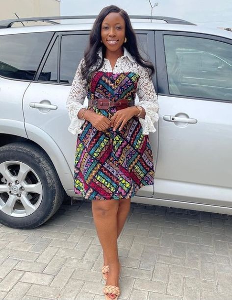 Ankara Combined With Lace Styles, Dry Lace With Ankara Style, 2 Yard Ankara Styles, Ankara And Lace Mix Styles, Ankara Styles With Lace Combination, Ankara English Gown Styles, Lace With Ankara Combination, Dry Lace And Ankara Combination Styles, Latest Ankara Short Gown Styles 2023