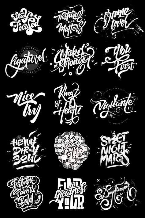 Brush Typography, Calligraphy Projects, Chalk Sign, Black And White Typography, White Typography, Lettering Inspiration, Calligraphy Letters, The Skeleton, Letter Sign