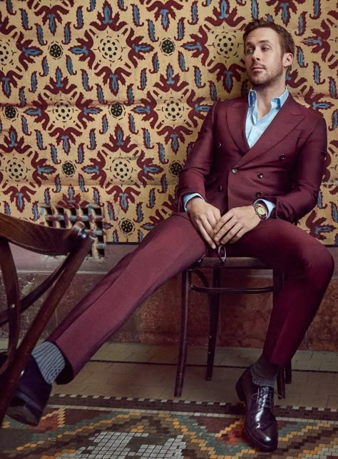 A Jewel of a Suit Ryan Gosling Style, Gentleman Mode, Ryan Kwanten, Terno Slim Fit, How To Have Style, Gentlemens Guide, Craig Mcdean, Райан Гослинг, Ryan Guzman