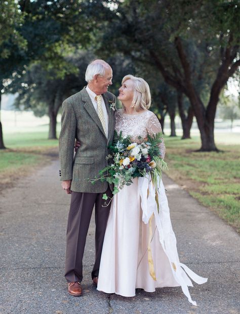 Older Couple Wedding, Vow Renewal Dress, Second Wedding Dresses, Elderly Couples, Wedding Vows Renewal, Stylish Wedding Dresses, Marriage Vows, Nontraditional Wedding, Second Weddings