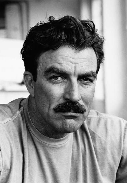 Tom Selleck Hair, Mens Mustache Styles, Men To Draw, Face Portrait Reference, Tom Selleck Mustache, Drawing Reference Face, Mens Mustache, Man With Moustache, Actors Portraits