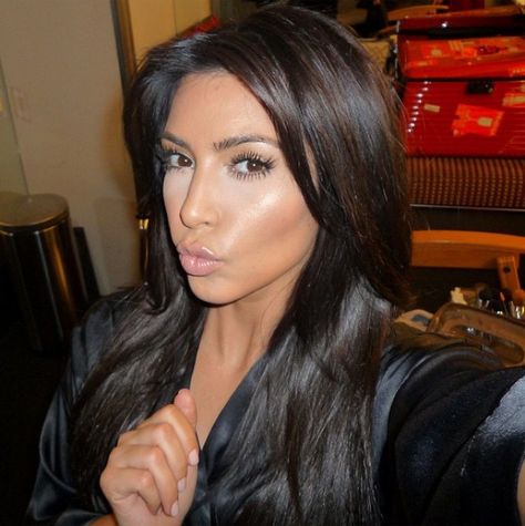 Carl's Jr, Kim Kardashian West, Kim K, Remember This, Of Course, Kim Kardashian, Selfies, Hair, Black