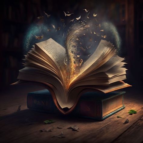 Magical Book, Ancient Books, Magic Aesthetic, Light Magic, World Of Books, Fantasy Aesthetic, Magic Book, Magic Art, Open Book