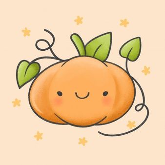 Cute Pumpkins Drawings, Pumpkin Cute Drawing, Draw A Pumpkin Easy, Cute Pumpkin Drawing, Goodnight Sweet Dreams, Draw A Pumpkin, Pumpkin Easy, Pumpkin Cartoon, Cartoon Pumpkin