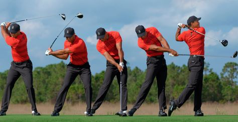 If Tiger Woods is going to win again, the key might be what he's doing here Golf Backswing, Golf 7 R, Golf Tiger Woods, Golf Pga, Golf Inspiration, Golf Mk4, Golf Drills, Golf Tips For Beginners, Golf Instruction