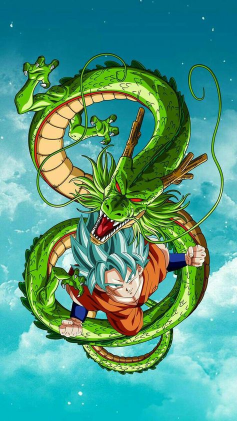 Draw A Tiger, Shenron Dragon, Shen Long Tattoo, Doflamingo Wallpaper, Dbz Wallpapers, Dragon Blue, Dragon Ball Z Iphone Wallpaper, Image Dbz, Dragon Ball Tattoo