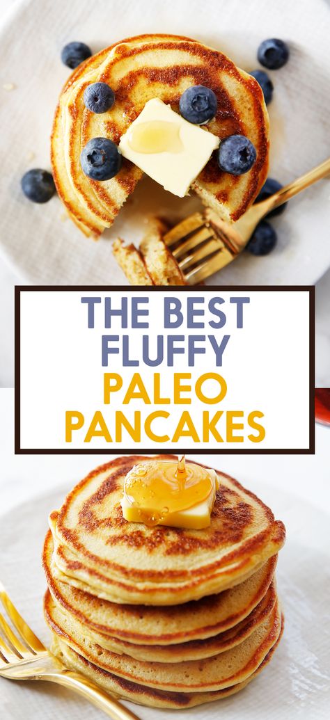 Paleo Pancake Recipe, Cake Pizza, Paleo Pancakes, Paleo Recipes Breakfast, Paleo Baking, Paleo Sweets, Paleo Recipes Easy, Paleo Diet Recipes, Easy Paleo