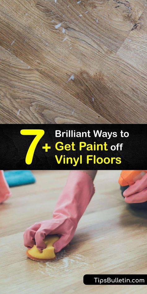 How To Remove Paint From Laminate Floor, How To Get Paint Off Laminate Floors, How To Get Paint Off Wood Floors, Paint Vinyl Floor, Painting Vinyl Floors, Diy Paint Booth, Remove Acrylic Paint, How To Remove Paint, Yummiest Food