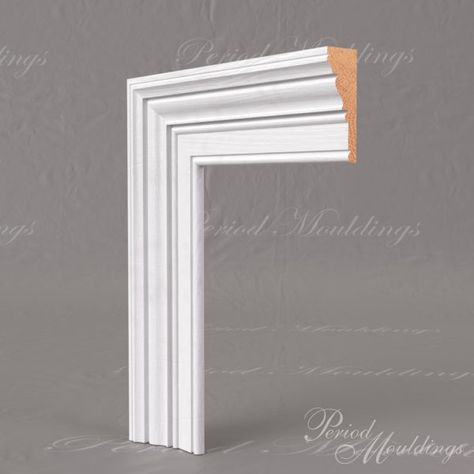 The Mercer Victorian Architrave Victorian Architrave, Victorian Skirting, Victorian Skirting Board, Classic Moulding, Door Frame Molding, Gypsum Ceiling Design, Staircase Design Modern, Inside Doors, Build A Fireplace