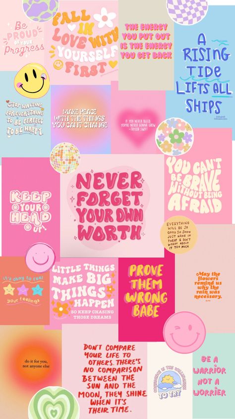 Preppy Collage, Preppy Quotes, Pink Wallpaper Ipad, Iphone Wallpaper Preppy, Cute Images For Wallpaper, Christian Quotes Wallpaper, Cute Wallpapers For Ipad, Pretty Phone Wallpaper, Preppy Wallpaper