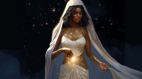 Sopdet, Goddess Of The Stars And Fertility | Fantasy I Sci-Fi I Books I Films I World Building Sopdet Goddess, Goddess Of The Stars, Egypt Goddess, Star Goddess, World Building, Nile River, Moon Cycles, Cosmic Energy, Meteor Shower