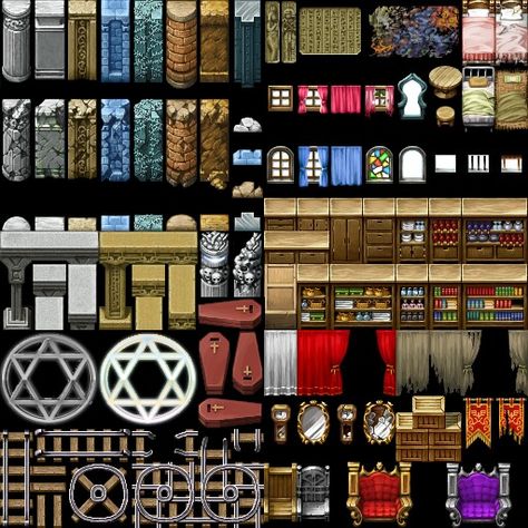 Rpg Maker Vx, Dnd Tokens, Pixel Game, Dungeon Tiles, Design Games, Maker Game, Tabletop Rpg Maps, Rpg Maps, Pixel Art Games