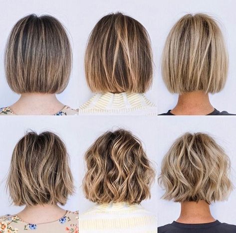 Chris Jones (@chrisjones_hair) • Instagram photos and videos Chris Jones Hair, A Bob Haircut, Mid Length Haircut, Chris Jones, Line Bob Haircut, Curled Bob, Inverted Bob Hairstyles, Choppy Bangs, Layered Bob Haircuts