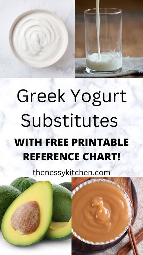 Greek Yogurt Replacement, Substitute For Greek Yogurt, Substitute For Yogurt, Greek Yogurt Substitute, Ingredients Substitutions, Yogurt Alternatives, Dairy Free Greek Yogurt, Vegan Yogurt Recipe, Yogurt Substitute