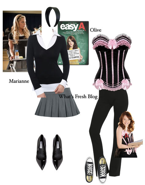 It girl halloween costume ideas, cool halloween costumes, niche halloween costumes, cool girl haloween costume ideas, college halloween costume ideas, #halloween #costume #halloweencostume Easy A halloween costume, olive penderghast and Marianne halloween costume Olive Easy A Costume, Easy A Halloween Costume, Olive Penderghast, Niche Halloween Costumes, Halloween Costumes Cool, Costume Ideas College, College Halloween Costume Ideas, College Halloween Costume, It Girl Halloween