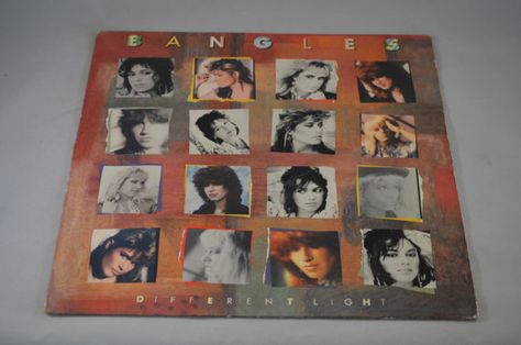 Vintage Record Bangles: Different Light Album by FloridaFinders Walk Like An Egyptian, Don't Fall In Love, Beatles Vinyl, Star Bangle, Urban Cowboy, Power Pop, Night Fever, The Bangles, Paper Sleeves