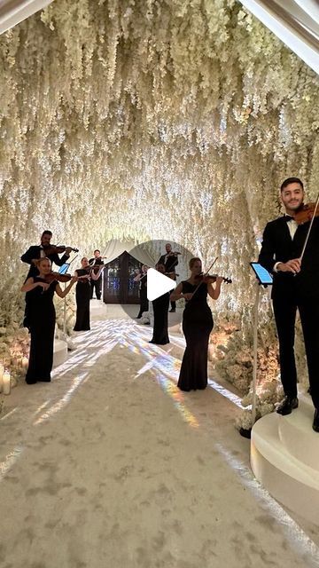 111K views · 12K likes | Birch Event Design on Instagram: "POV: You take your first steps into forever through this magical floral tunnel. Can you imagine a more beautiful way to celebrate?

Concept & Planning: @ysdevents 
Decor & Floral: @bircheventdesign 
Venues: @thebreakers @breakerswedding @saschalagreca @almond_palmbeach 
Cinematography: @sculptingwithtime
Photography: @ktmerry 
Music & Entertainment: @aragonartists @djadamlipson 
Photo Booth: @thecollectiveyou 
Lighting: @eventfactor 
Special FX/Cold Sparks: @sparktacularfx 
Laser Show: @liquidskylaser 
Printed Collateral: @windmillpaperboutique 
Beauty: @sissihairandmakeup 

#luxury #wedding #eventplanner #eventdesign #weddinginspiration #chic #weddingdecor #palmbeach #celebrity #celebration #destinationwedding #breakerswedding #wh Celebrity Wedding Decorations, Laser Light Show Wedding, Wedding Tunnel Entrance, Wedding Tunnel, Floral Tunnel, Wedding Tunnels, Wedding Show Booth, Nikkah Decor, Wedding Design Ideas