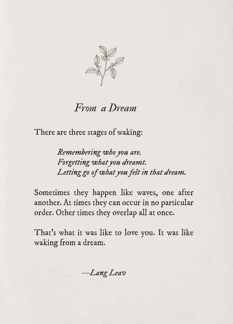 And still, a year and six months later, I dream of you almost very night without fail... Lang Leav Quotes, Lang Leav Poems, Lang Leav, Poetic Justice, Poetry Words, Aesthetic Words, Poem Quotes, Some Words, Poetry Quotes