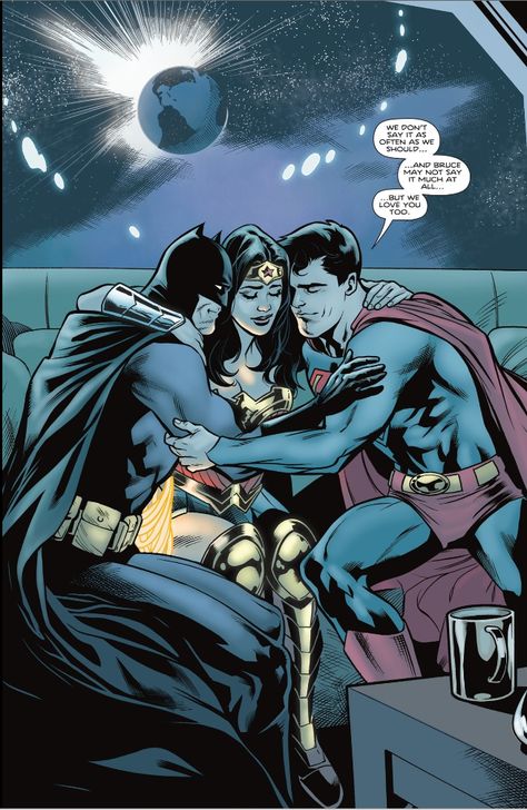 wonder woman 793 Justice League Art, Superman And Wonder Woman, Dc Trinity, Batman Superman Wonder Woman, Batman Wonder Woman, Bruce Timm, Superman Wonder Woman, Arte Dc Comics, Dc Comics Superheroes