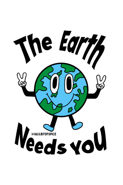 April is Earth Month!!! This little earth guy would be a cute phone or computer wallpaper! Earth Day Wallpaper, Contact Poster, Earth Month, Day Wallpaper, Graphic Ideas, Cute Phone, Poster Ideas, Wallpaper Design, Computer Wallpaper