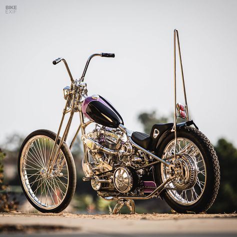 Mind-blowing: CT Newman's turbocharged Harley chopper | Bike EXIF Harley Chopper, Harley Davidson Engines, Concept Cars Vintage, Custom Motorcycles Bobber, Old School Chopper, Bike Exif, Harley Davidson Chopper, Bike Ideas, Chopper Bike