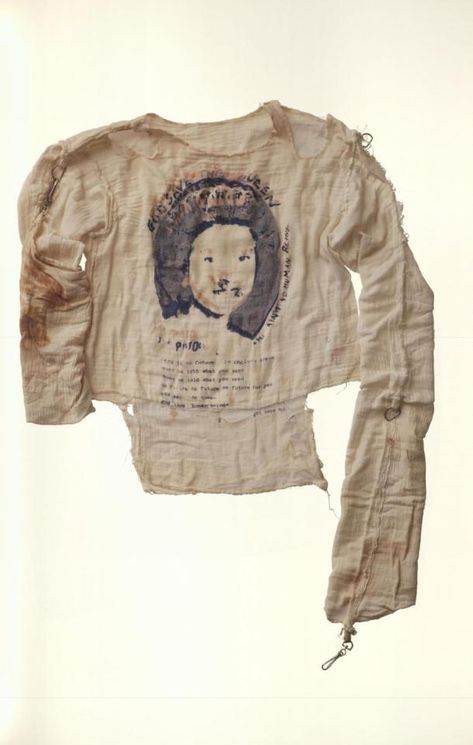 Seditionaries by Vivienne Westwood and Malcolm McLaren. [ SOURCE & FULL SCAN : ‘Jun Takahashi & Hiroshi Fujiwara - Seditionaries Collection, 2005’ ] Poverty Chic, Muslin Shirt, Malcolm Mclaren, Fashion History Timeline, Hiroshi Fujiwara, Juergen Teller, Jun Takahashi, Punk Shirt, Queen Tshirt