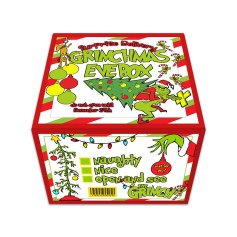 GRINCHMAS EVE BOX GRINCH CHRISTMAS FREE PRINTABLE Grinch Christmas Eve Box Ideas, Christmas Eve Box For Adults, Grinch Printable, Reindeer Printable, Grinch Crafts, Grinch Christmas Party, Grinch Party, Grinch Christmas Decorations, Christmas Eve Dinner