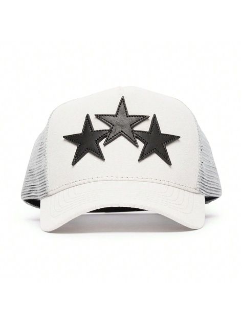 Classic Letter Trucker Trendy Hats High Street Hip Hop Black Star Baseball Cap Casual Outdoor Mesh Adjustable Dad Hat for Men WomenI discovered amazing products on SHEIN.com, come check them out! Trendy Hats, Trendy Hat, Men Baseball Cap, Hat For Men, Casual Cap, Hat For Man, Fabric Bags, Black Star, Dad Hat