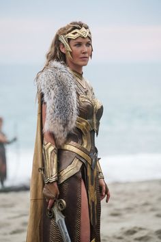 Queen Hippolyta #QueenHippolyta #wonderwoman #DC Victorian Prom Dress, Amazons Wonder Woman, Queen Hippolyta, Wonder Woman 2017, Connie Nielsen, Golden Warriors, Fantasy Love, Hooded Cloak, French Photographers