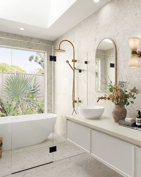 NSW Home Builder on Instagram: "Explore some of our latest bathrooms on display 👇🏻 ranging through our coastal, classic, contempo, global, urban and luxe styles, let us know which is your favourite. 👇🏻  Homes featured: 🏠 San Marino Grande, Homeworld Warnervale 🏠 Bayswater Encore, Homeworld Warnervale 🏠 Riviera Manor, Homeworld Warnervale 🏠 Grandeur 42 One, Homeworld Box Hill 🏠 Retreat Grande, Homeworld Leppington 🏠 Panorama 33, Homeworld Leppington  Take a closer look at these displays in person or take a virtual tour on our website, linked in bio." Box Hill, Latest Bathroom, Home Builder, Styling Ideas, House Inspo, Virtual Tour, On Display, Home Builders, Bathrooms