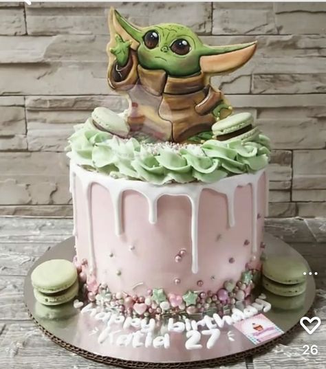 Baby Yoda Cake Ideas, Grogu Birthday Party, Yoda Cake Ideas, Baby Yoda Birthday Cake, Baby Yoda Birthday Party Ideas, Yoda Cakes, Grogu Cake, Yoda Birthday Cake, Squishmallow Cake