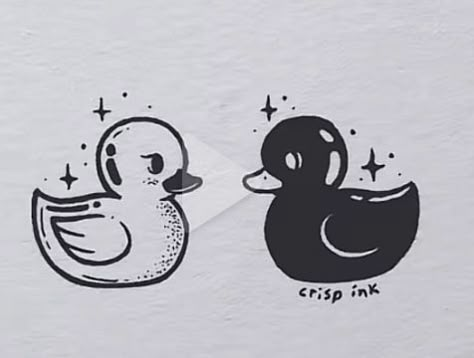 Duck Flash Tattoo, Cute Duck Tattoo Ideas, Rubber Duck Tattoo Ideas, Rubber Duck Tattoo Outline, Matching Duck Tattoo, Duck Outline Tattoo, Little Duck Tattoo, Cute Duck Tattoo, Duck Tattoo Ideas