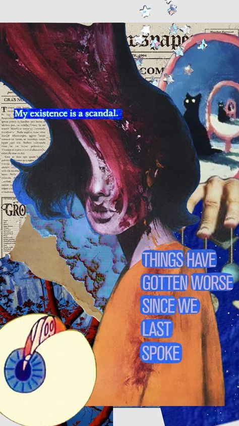 Things Have Gotten Worse Since We Last Spoke #books #book #bookshuffles #bookshuffle #bookrecs #blue Journal Inspiration Writing, Journal Inspiration, Scandal, Books, Blue