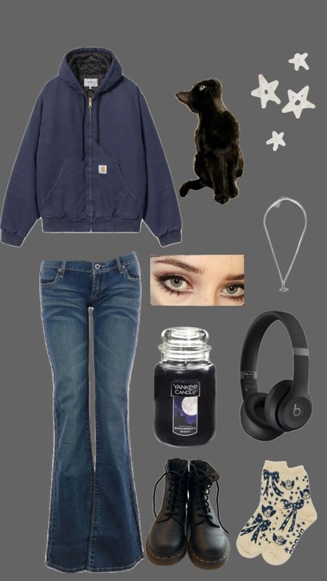 🌙❄️☕️#winter #gloomy #outfit #cute #aesthetic Gloomy Outfit, Outfit Cute, Cute Aesthetic, Just For Laughs Videos, Outfits Aesthetic, Cute Outfits, Ootd