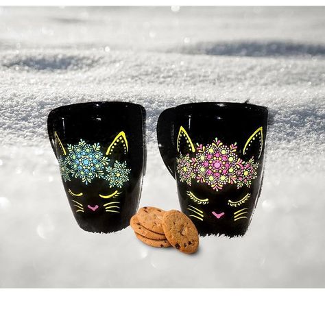 Matching mugs are always a good idea #mandala #mug #cat #catlover #doterra #dot #art #arts #artwork #art_spotlight #painting #paints… Spotlight Painting, Mandala Mug, Mandala Dotting, Painting Coffee, Matching Mugs, Scrappy Quilt Patterns, Scrappy Quilt, Mandala Dots, Dot Art