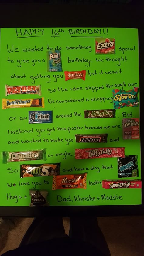 Candy Signs For Birthday, Candy Birthday Poster For Friend, 18th Birthday Candy Bar Poster, Candy Bar Posters For Birthday Girl, Happy Birthday Poster With Candy, Sweet Sixteen Candy Poster, Best Friend Candy Poster, Poster With Candy Bars, Turning 30 Candy Poster