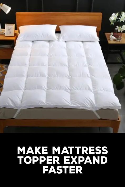 How to Make Mattress Topper Expand Faster Luxury Bed Design, Modern Luxury Bed, Iron Patio Furniture, Luxury Bed, Electric Blankets, Brown Sofa, Chalk Paint Furniture, Contemporary Luxury, Mattress Topper