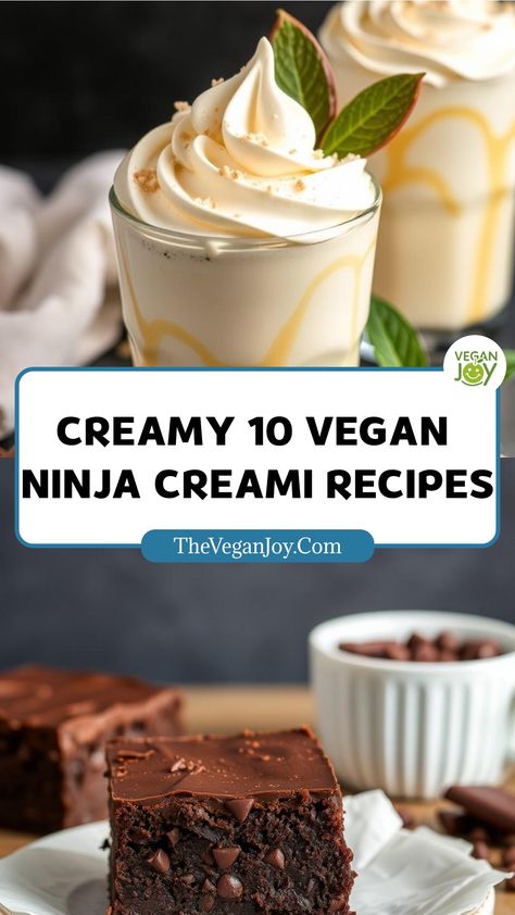 Discover plant-based bliss with our top 10 Ninja Creami vegan recipes Vegan Ninja Creami Ice Cream Recipes, Vegan Ice Cream Ninja Creami, Vegan Creami Recipes, Plant Based Ice Cream Recipes, Plant Based Ninja Creami Recipes, Aip Ninja Creami Recipes, Ninja Creami Vegan Ice Cream Recipes, Non Dairy Ninja Creami Recipes, Vegan Creami Ninja Recipe