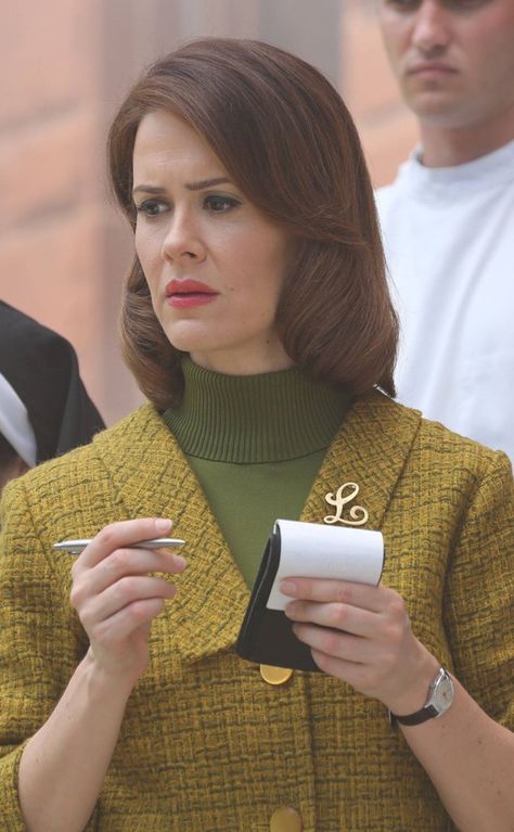 American Horror Story: Asylum's Lana Winters Is Coming to Roanoke! Lana Winters, American Horror Story Costumes, American Horror Story Characters, Ahs Asylum, American Horror Story Asylum, American Horror Stories, American Horror Story Seasons, Ryan Murphy, Sarah Paulson