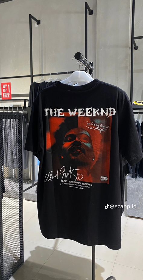 The Weeknd T Shirt Design, The Weeknd Tshirt Design, Concert Tshirt Designs, The Weekend Tshirt, The Weeknd Clothes, My Dear Melancholy, The Weeknd Aesthetic, Weekend Concert, Weeknd Aesthetic