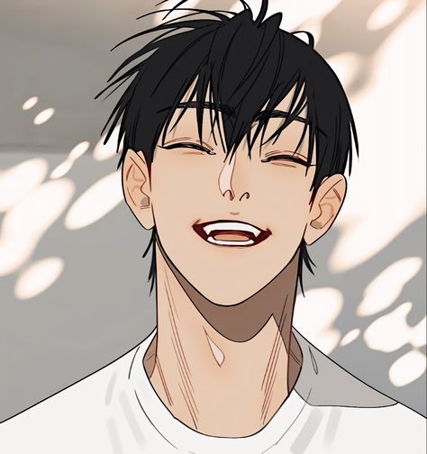 He Tian, 19 Days Characters, Anime Smile, Manga Cute, Yandere Simulator, 19 Days, Comic Panels, Club Design, Manga Illustration