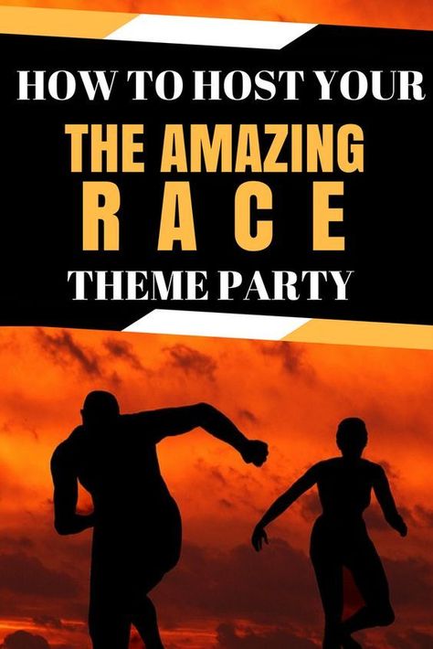 Amazing Race Birthday Party, Race Birthday Party, Amazing Race Challenges, Amazing Race Games, Party Games For Teens, Challenge For Teens, Race Theme, Race Birthday, Amazing Race Party