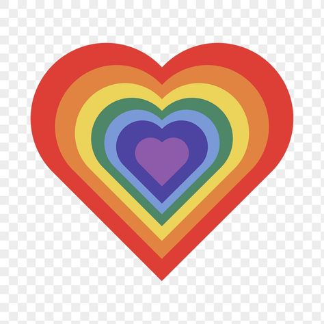 Heart Rainbow, Pride Png, About Heart, Lgbtq Flags, Heart Png, Pride Rainbow, Lgbtq Pride, Rainbow Heart, Pride Month