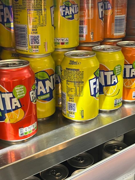 Fanta Lemon, Yellow Aesthetic, Fruit Juice, Lemon, Snacks, Fruit, Quick Saves