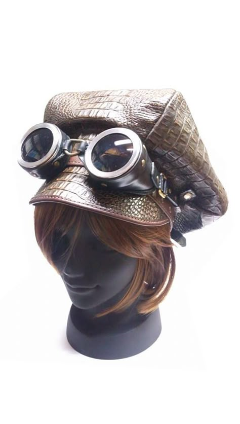 Steampunk Design Character, Steampunk Reference, Fantasy Hats, Steampunk Design, Steampunk Clothing, Steampunk Fashion, Fantasy Clothing, Fantasy Fashion, Character Outfits