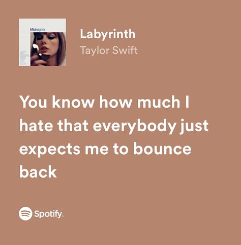 Saddest Quotes, Taylor Swift Lyric Quotes, Taylor Swift Song Lyrics, Got Memes, Meaningful Lyrics, Taylor Lyrics, Sweet Revenge, Girls Music, Favorite Lyrics