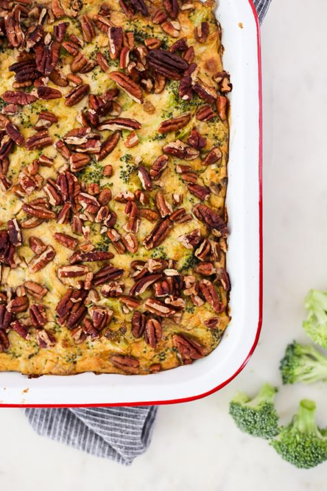 Whole30 Broccoli Casserole Whole30 Broccoli, Wildfit Recipes, Delicious Casseroles, Practical Paleo, Paleo Ideas, The Defined Dish, Defined Dish, Healthy Casserole, Paleo Foods