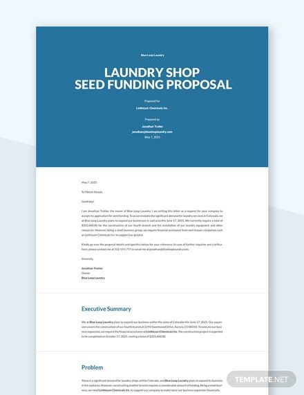 Instantly Download Funding Proposal Templates, Samples & Examples in Microsoft Word (DOC), Google Docs, Apple (MAC) Pages. Available in A4. Quickly Customize. Easily Editable & Printable. Party Fail, Laundry Business, Volunteers Needed, Laundry Shop, Business Proposal Template, Legal Forms, Agenda Template, Proposal Template, Executive Summary